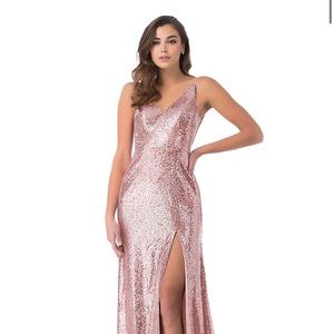 Azazie Dusty Rose SPARKLE ✨